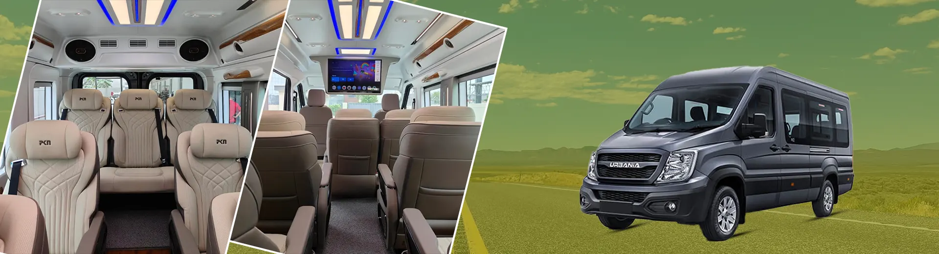 12 Seater Force Urbania Van Rental