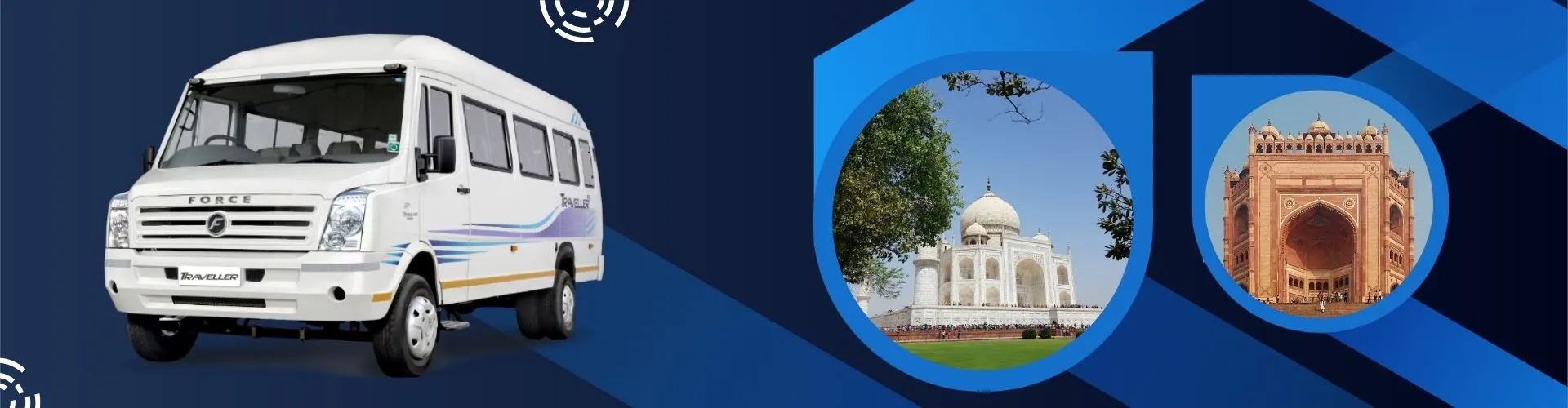 Delhi to Agra Tempo Traveller