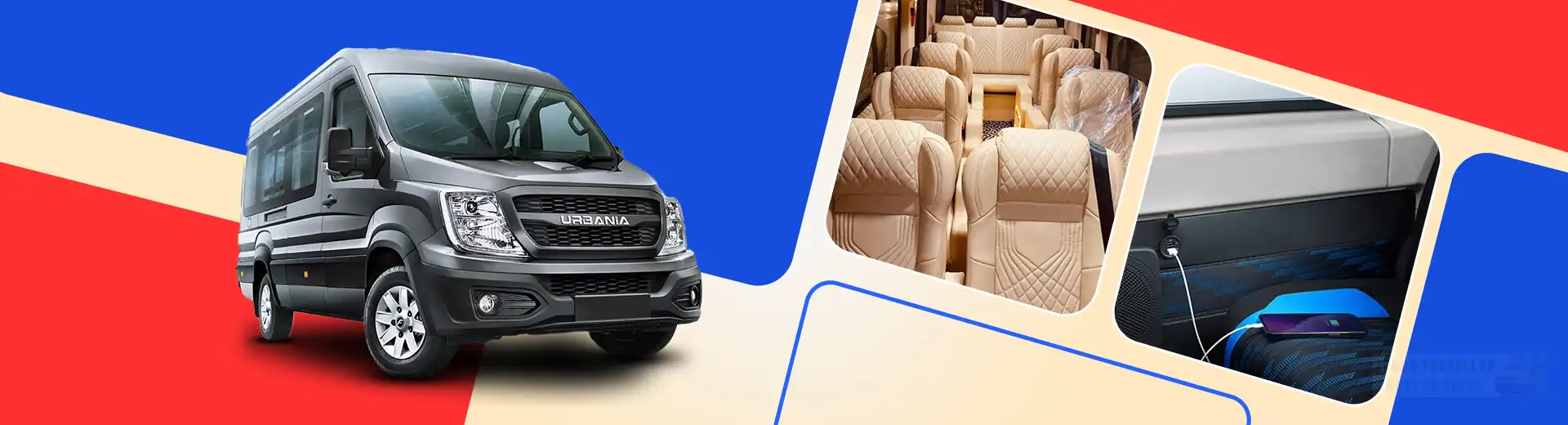 Urbania hire in Chandigarh for luxury group travel
