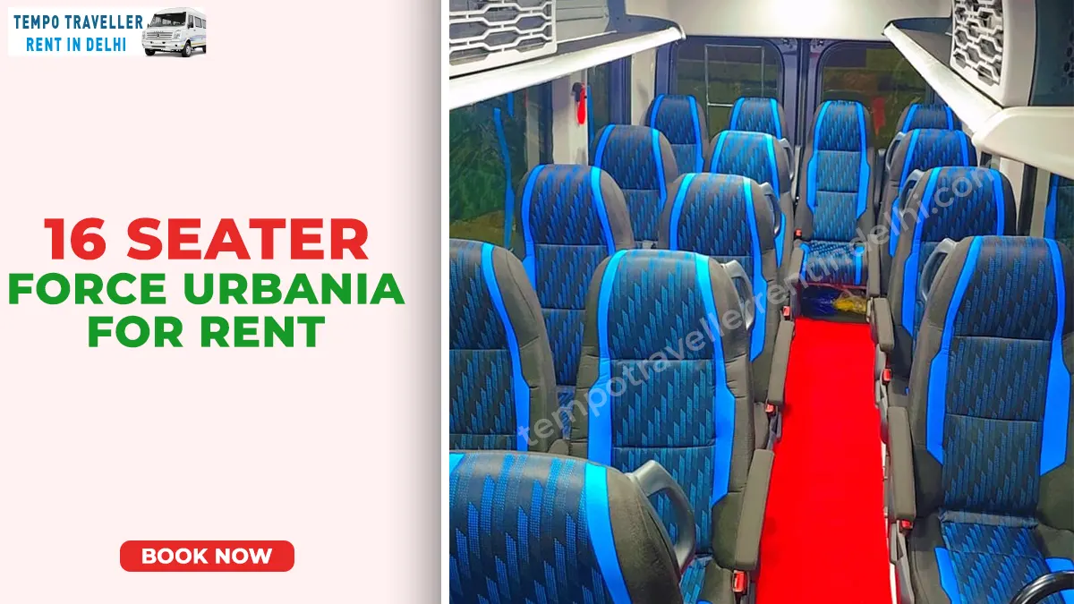 Force Urbania Van for Rent in Delhi