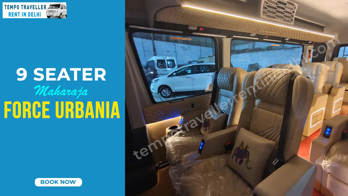 9 Seater Maharaja Force Urbania