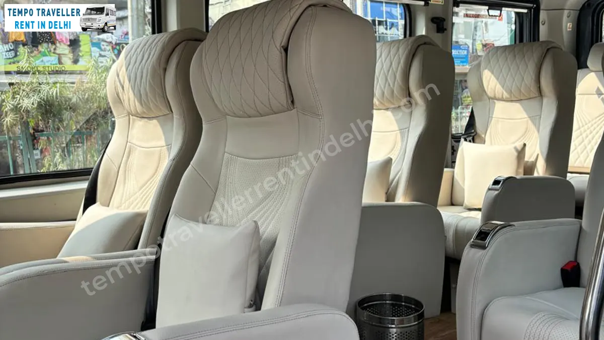 Luggage Space in Urbania Van