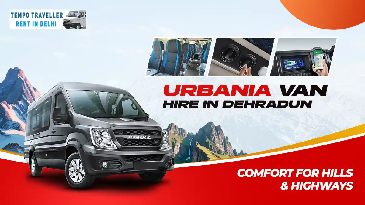 Force Urbania Van for Rent in Dehradun