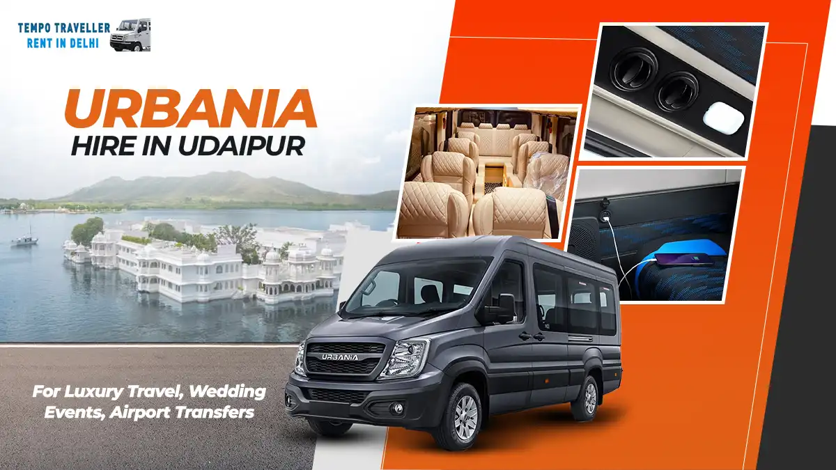 Force Urbania Van for Rent in Udaipur