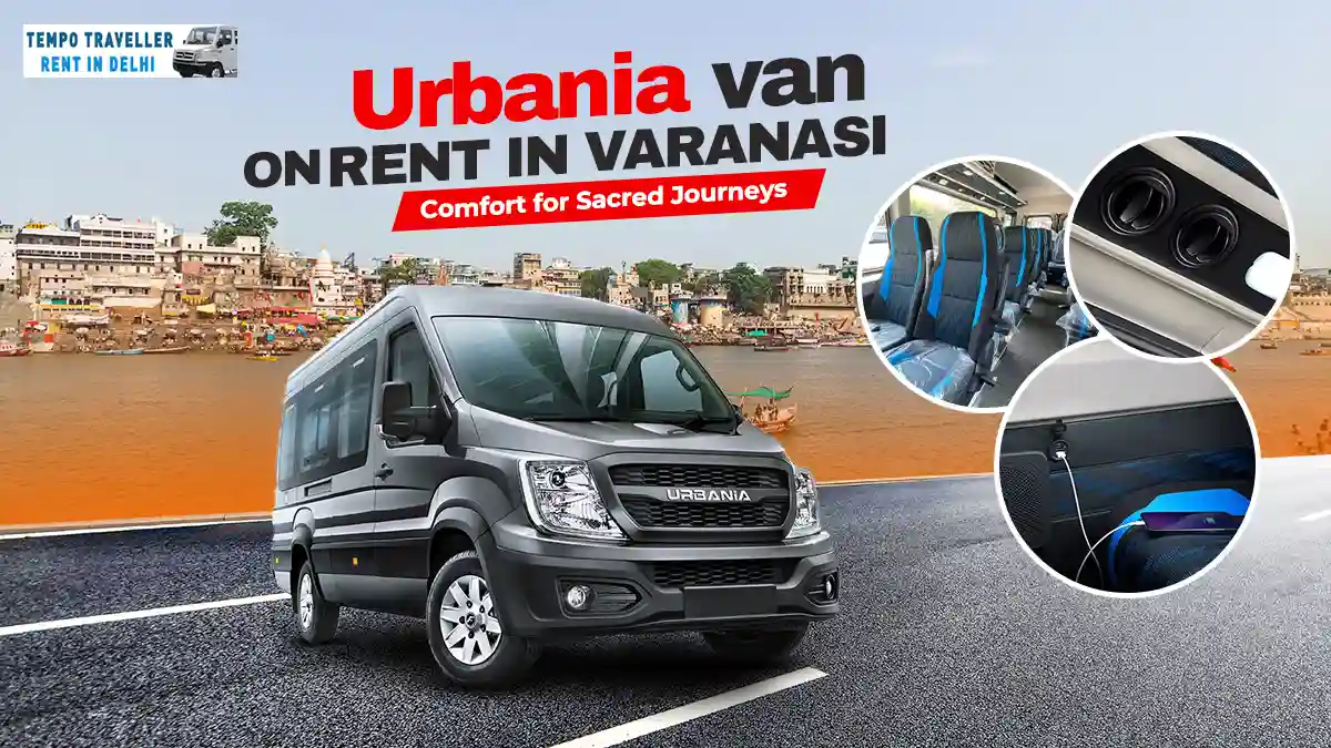 Force Urbania Van for Rent in Varanasi