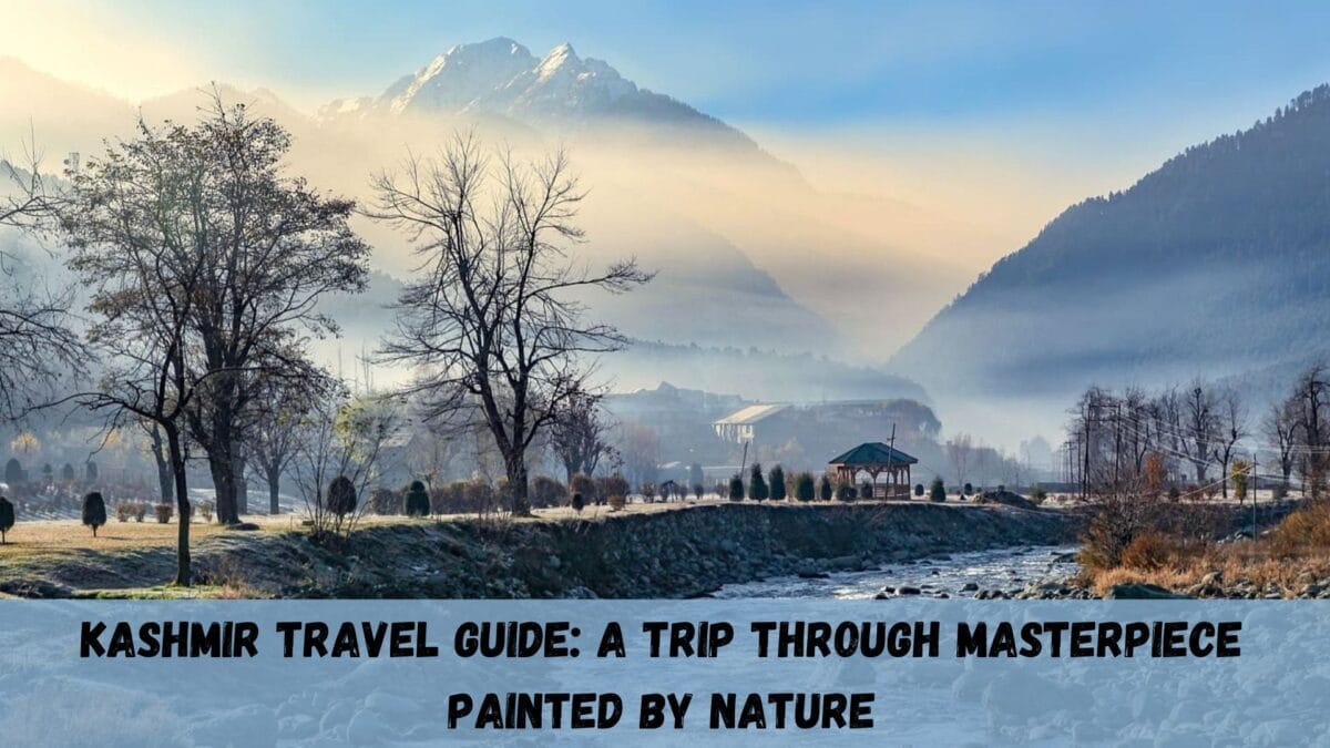 Kashmir Travel Guide: A Trip through Masterpiece painted by Nature