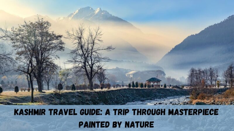 Kashmir Travel Guide: A Trip through Masterpiece Painted by Nature