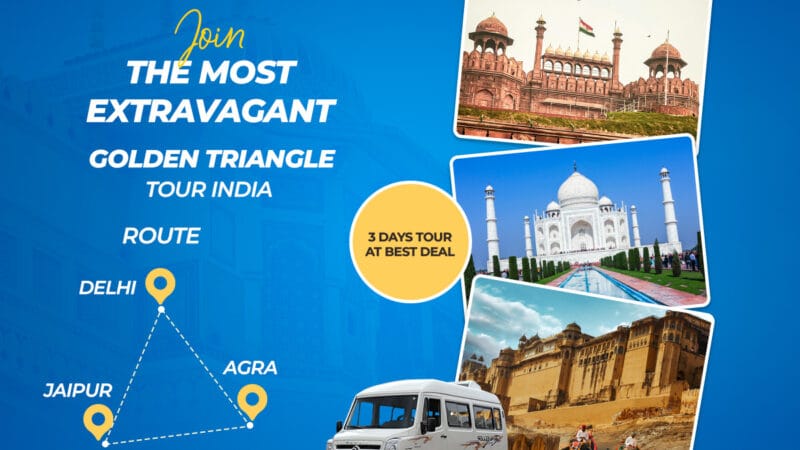 India Golden Triangle Tour Itinerary, Map and Travel Guide