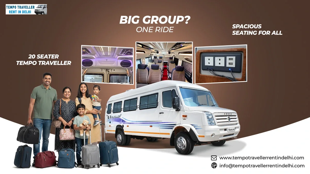 Tempo Traveller for Group Travel