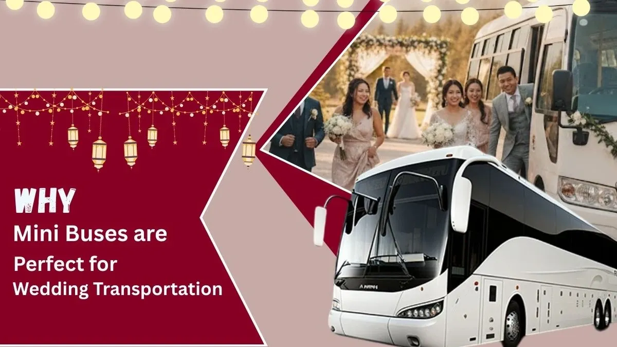 Mini Bus on Rent for Wedding Transportation