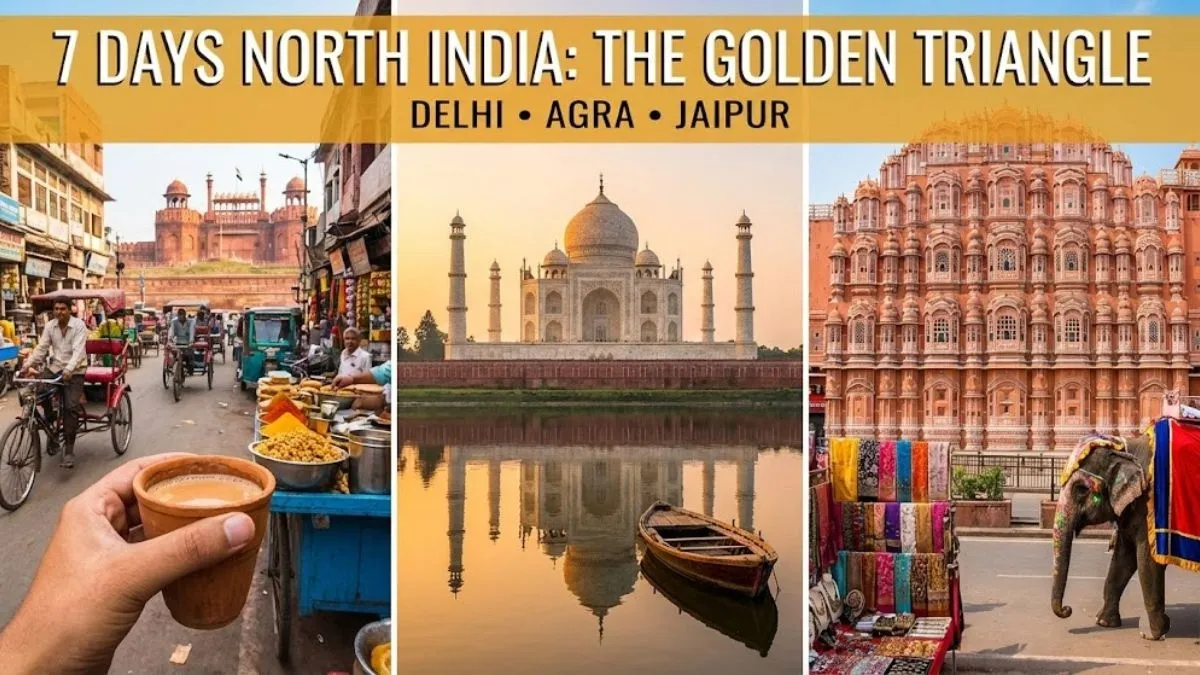7 Days North India Itinerary: The Golden Triangle