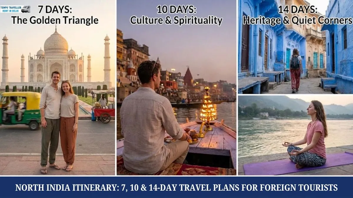 North India Itinerary: Travel Plans for Foreign Tourists