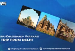 Agra Khajuraho Varanasi Trip from Delhi