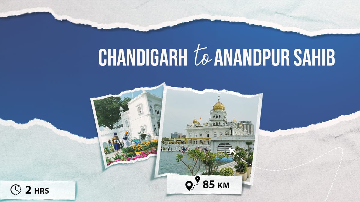 Chandigarh to Anandpur Sahib