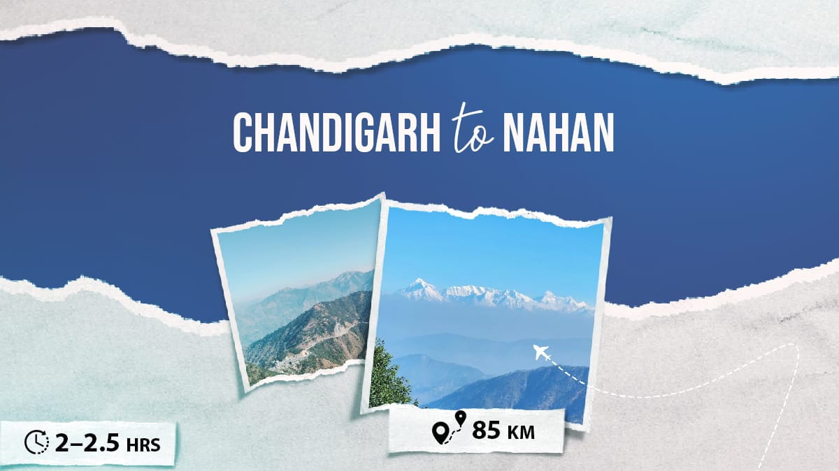 Chandigarh To Nahan Travel time