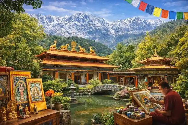 Explore Norbulingka Institute- Tibetan Art & Culture