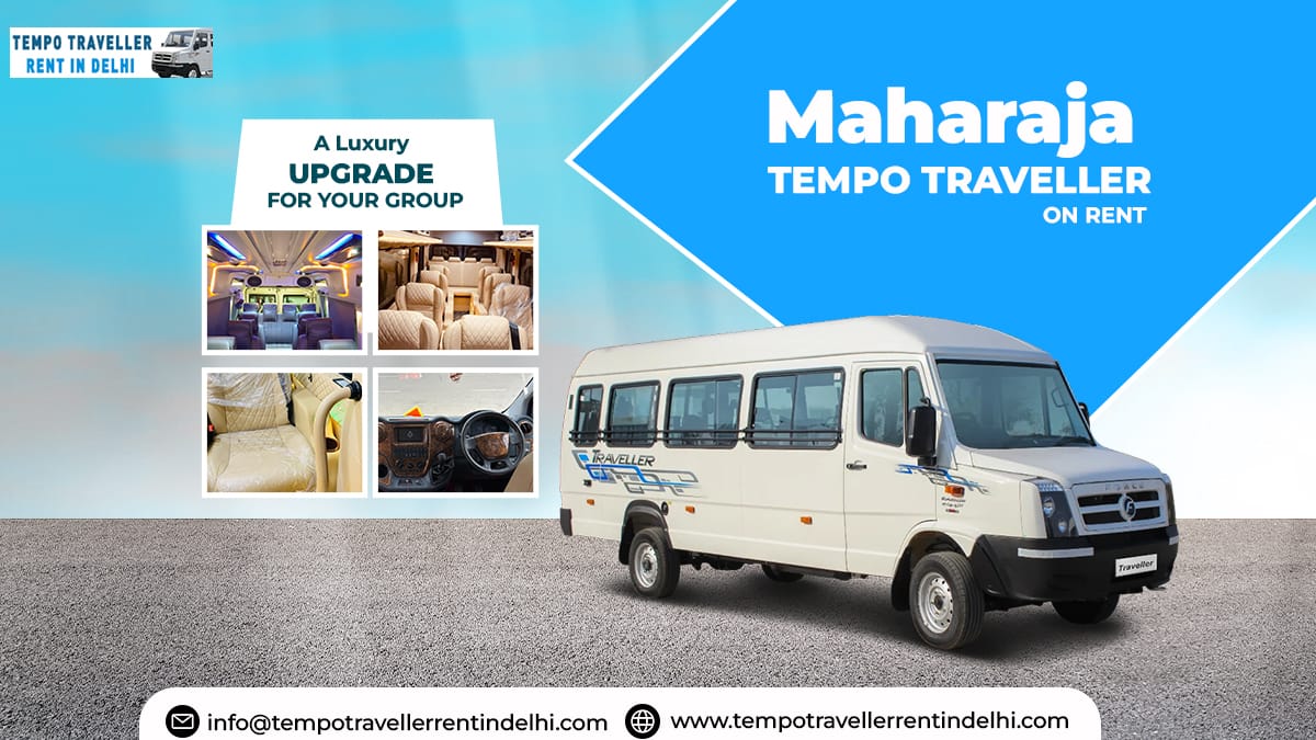 Switch to Maharaja Tempo Traveller