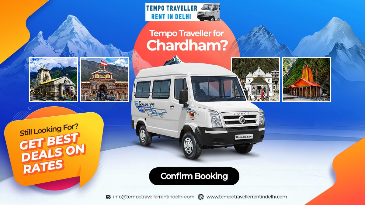 Luxury Tempo Traveller for Chardham Yatra