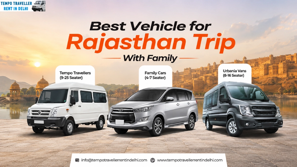 Best Vehicle For Rajasthan Family Trip by Road
