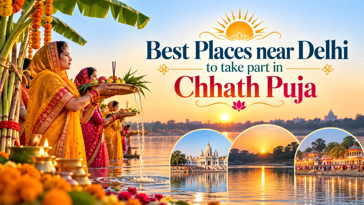 Places near Delhi for Chhath Puja Celebration