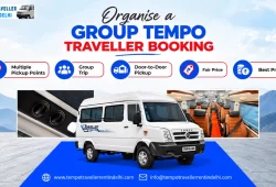 Tempo Traveller Trip with Group
