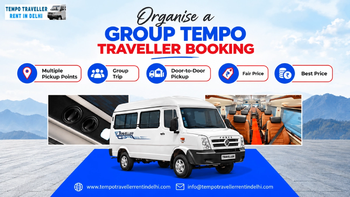Tempo Traveller Trip with Group