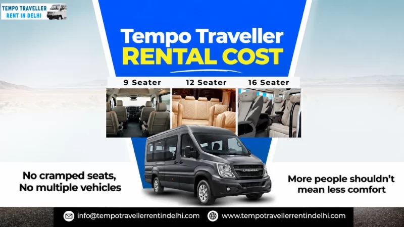 How to Calculate Tempo Traveller Rental Cost for an Outstation Trip