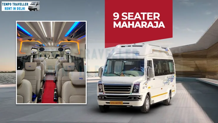 9 Seater Maharaja Tempo Traveller
